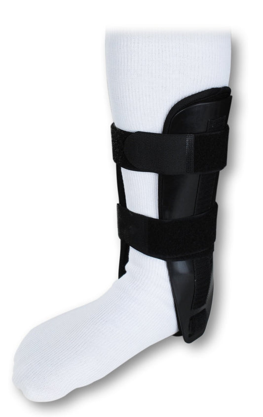 Ankle Stirrup Brace – Rigid Lateral Support for Sprains, Instability & Recovery | Adjustable Fit | Men & Women -One Size Fits All