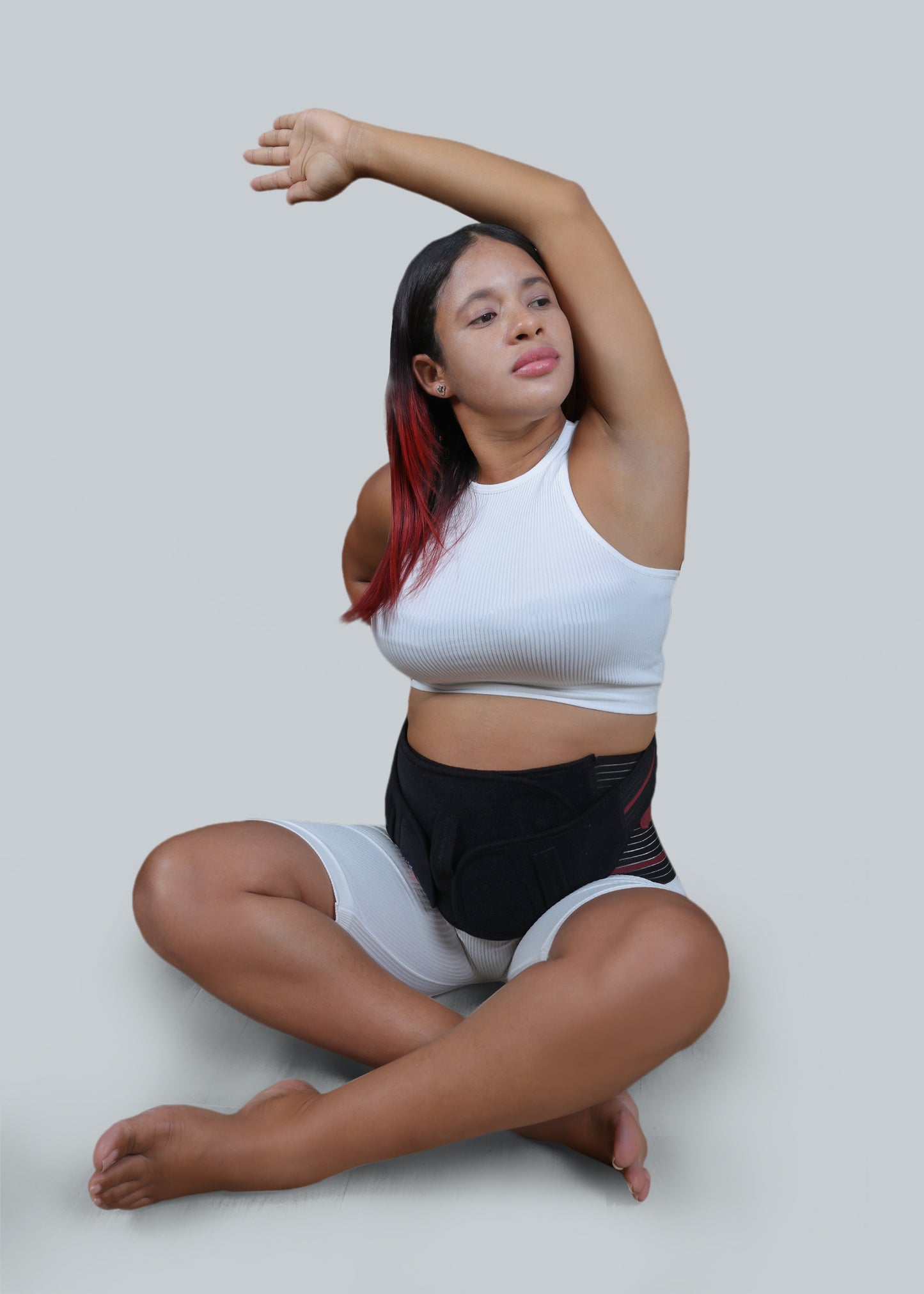 MothersHug Maternity Belly Brace - Ultimate Support for Pregnant Women - Back, Abdomen, Hips, and Pelvic Support - Adjustable Compression - Breathable and Discreet Design