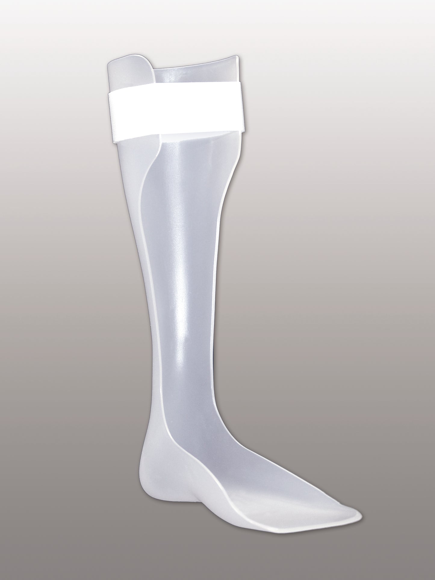 Solid Ankle AFO – Prefabricated Ankle Foot Orthosis Brace for Drop Foot, Dorsiflexion Assist & Medial-Lateral Control | Short Foot Plate | Polypropylene | Left or Right | 4 Sizes