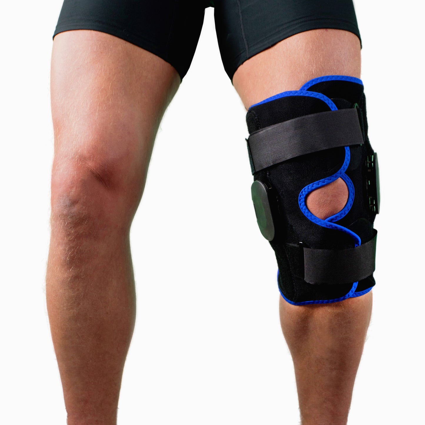 Universal Adjustable Knee Brace – Range of Motion Support for ACL, MCL, PCL Recovery, Post-Op Rehabilitation, Adjustable Flexion & Extension Control – Men & Women