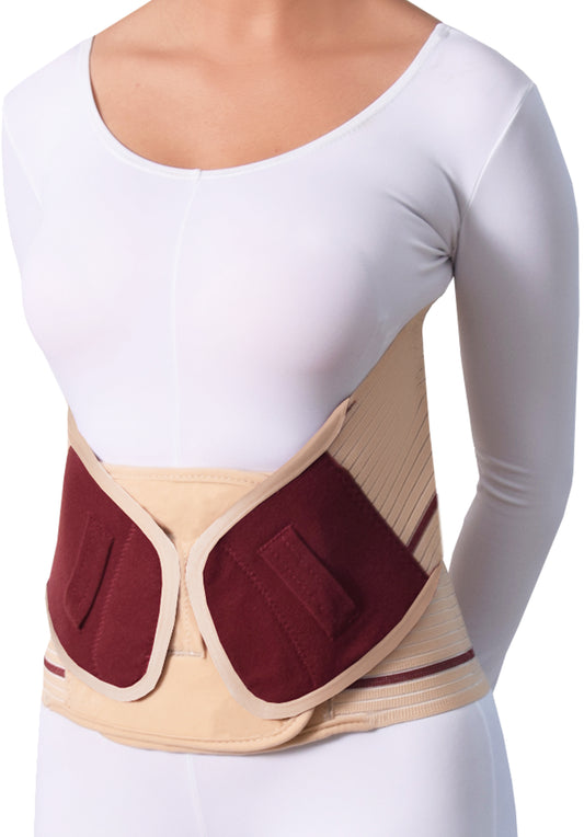 Ortho Smart Back Brace – Medical-Grade Lumbar Support for Lower Back Pain Relief | Herniated Disc, Sciatica, Scoliosis | Adjustable Compression Brace for Men & Women | Assembled in USA