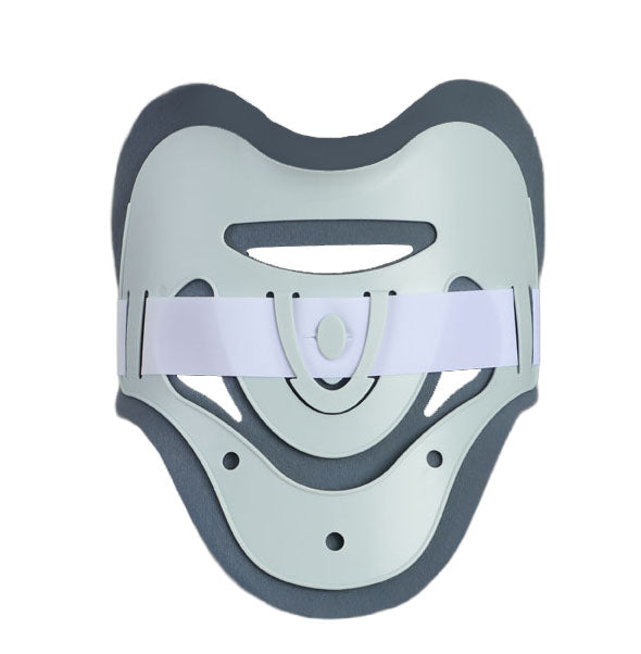 ProGlide Cervical Collar — 2-Piece Neck Brace with 12 Height Adjustments, Breathable Plush Padding, Tracheal Access — Relieves Neck Pain, Whiplash, Post-Surgery Recovery, MRI Compatible